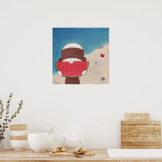 Affiche de vacances d'été (Cuisine)