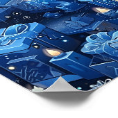 Affiche de vacances Hannukah (Coin)