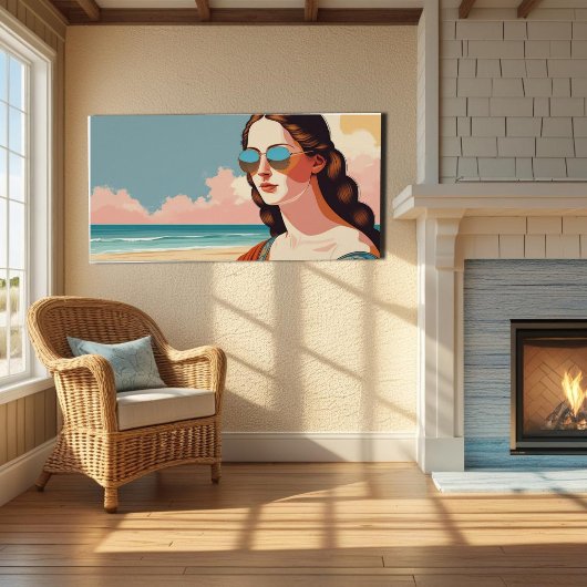 Affiche de vacances Mona Lisa