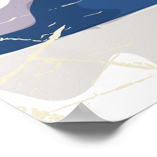 Affiche de vacances retro Ski Vermont (Coin)