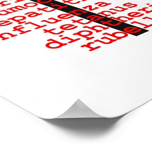 Affiche de vaccination (Coin)