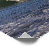 Affiche de vagues océaniques (Coin)