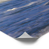 Affiche de vagues océaniques (Coin)