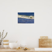Affiche de vagues océaniques (Cuisine)
