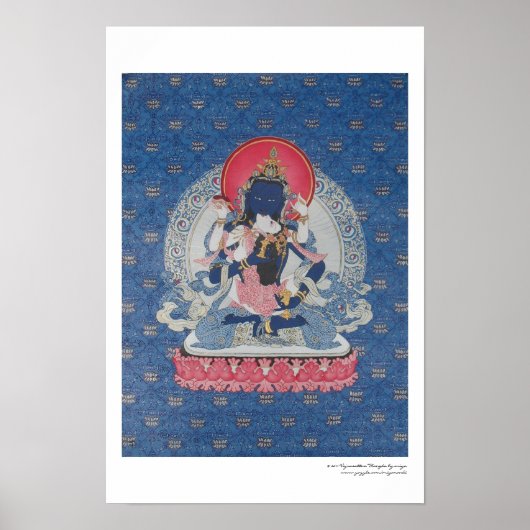 Affiche de Vajrasattva et Consort (Devant)