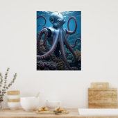 Affiche de valeur Cyber Octopus (Cuisine)