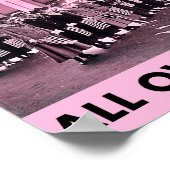 Affiche de valeur de 8,66 po x8 po pour les femmes (Coin)