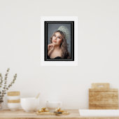 Affiche de valeur de portrait de concours personna (Cuisine)