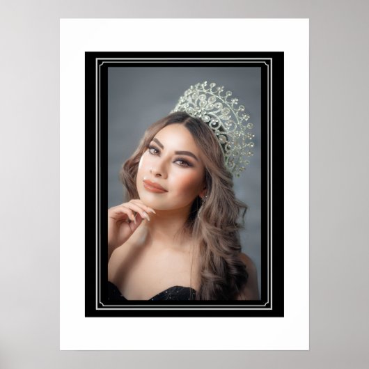 Affiche de valeur de portrait de concours personna (Devant)