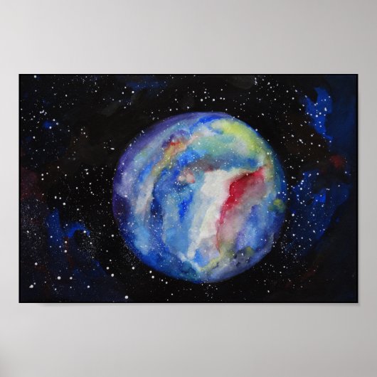 Affiche de valeur papier (mat) planète (Devant)
