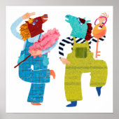 Affiche de valeur, papier (semi-brillant) Fun Hors (Devant)