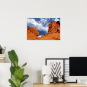 Affiche de Valley Fire Imprimer, "Il A Dit, Elle A (Bureau à domicile)