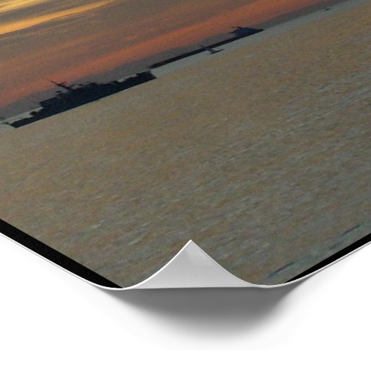 Affiche de Vancouver BC Sunset Seascape Print (Coin)