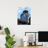 Affiche de Vancouver Imprimer Vancouver Cityscape  (Bureau à domicile)