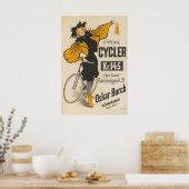 Affiche de vélo Cycler (Cuisine)