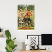 Affiche de vélo d'art de cyclisme de vélo Impressi (Bureau à domicile)