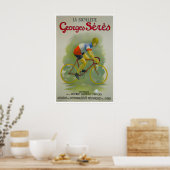 Affiche de vélo français Art de cyclisme Impressio (Cuisine)