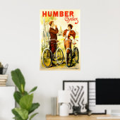 Affiche de vélo Humber Cycles (Bureau à domicile)