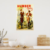 Affiche de vélo Humber Cycles (Cuisine)
