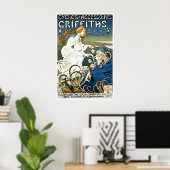 Affiche de vélo Impression de cyclisme de Griffith (Bureau à domicile)