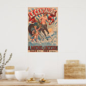 Affiche de vélo Le Centaure (Cuisine)