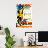 Affiche de vélo Palais-Sport (Bureau à domicile)
