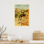 Affiche de vélo Presto (Cuisine)