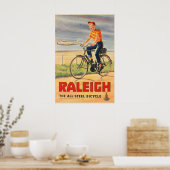 Affiche de vélo Raleigh (Cuisine)