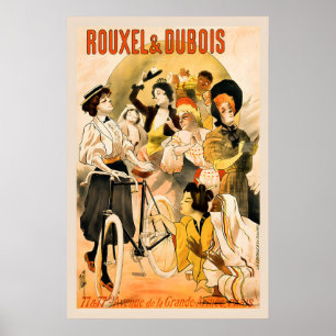 Affiche de vélo Rouxel & Dubois