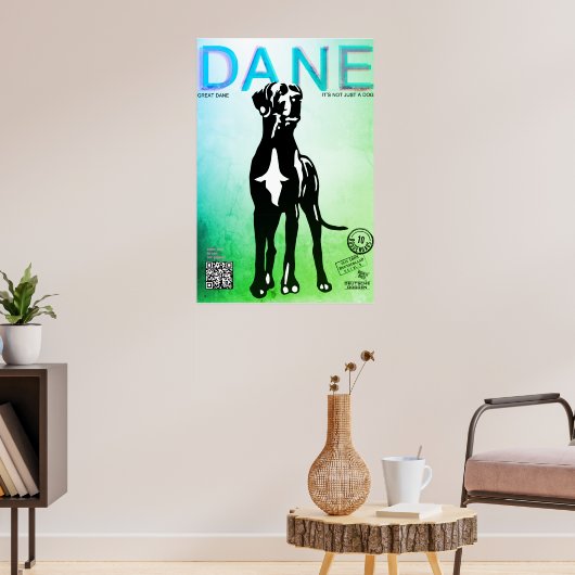 Affiche de vente de chiot Dogue Allemand (Salon 3)