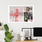 Affiche de vente d'un énorme chiot Great Dane (Bureau à domicile)