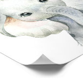 Affiche de verset biblique pour enfants Dieu est t (Coin)