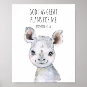 Affiche de verset biblique pour la décoration de c