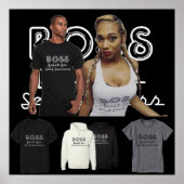Affiche de vêtement BOSS (Devant)