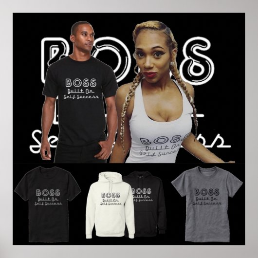 Affiche de vêtements BOSS (Devant)