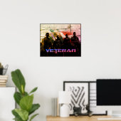 Affiche de Vétéran Américain (Bureau à domicile)