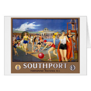 Affiche de Vintage voyage reconstituée par