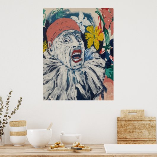 Affiche de visage (Cuisine)