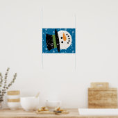 AFFICHE DE VISAGE DE LA NEIGE (Cuisine)