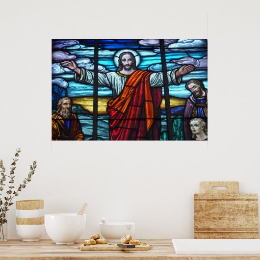 Affiche de vitrail (Cuisine)