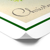 Affiche de voeux de Noël (Coin)