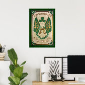 Affiche de voeux pour la Saint-Patrick (Bureau à domicile)