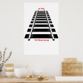 Affiche de voies ferrées (Cuisine)