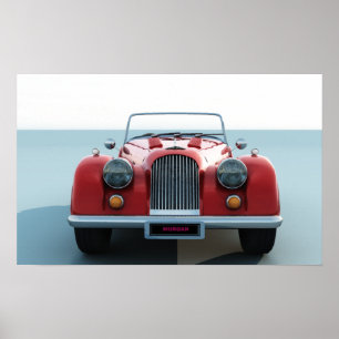 Affiche de voiture de Morgan