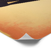 Affiche de voiture rétro vintage classique (Coin)