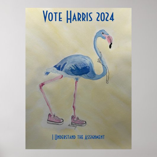 Affiche de Vote Harris 2024. (Devant)
