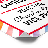 Affiche de vote pour la classe scolaire - Vote int (Coin)