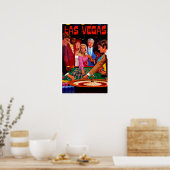 Affiche de voyage à Las Vegas (Cuisine)
