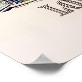 Affiche de voyage à Londres (Coin)