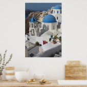 Affiche de voyage à Mykonos Grèce (Cuisine)